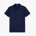 Custom Slim Fit Stretch Mesh Polo Shirt